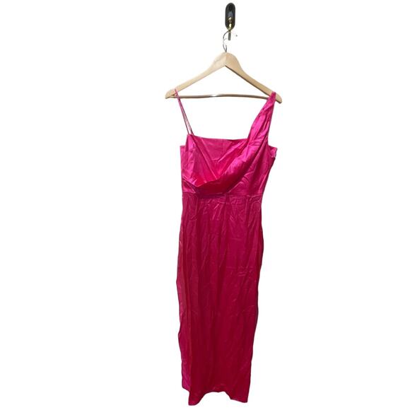 Amanda Uprichard‎ Tesoro Silk Draped Gown Size Medium - Picture 3 of 4